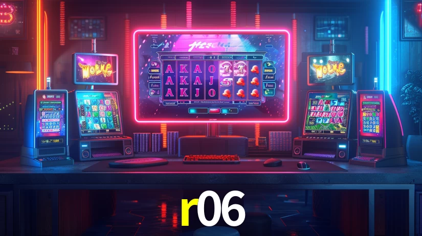 r06: Jogos de Caça-Níqueis-Altas Recompensas, Roleta-Velocidade, Blackjack-Desafios Máximos